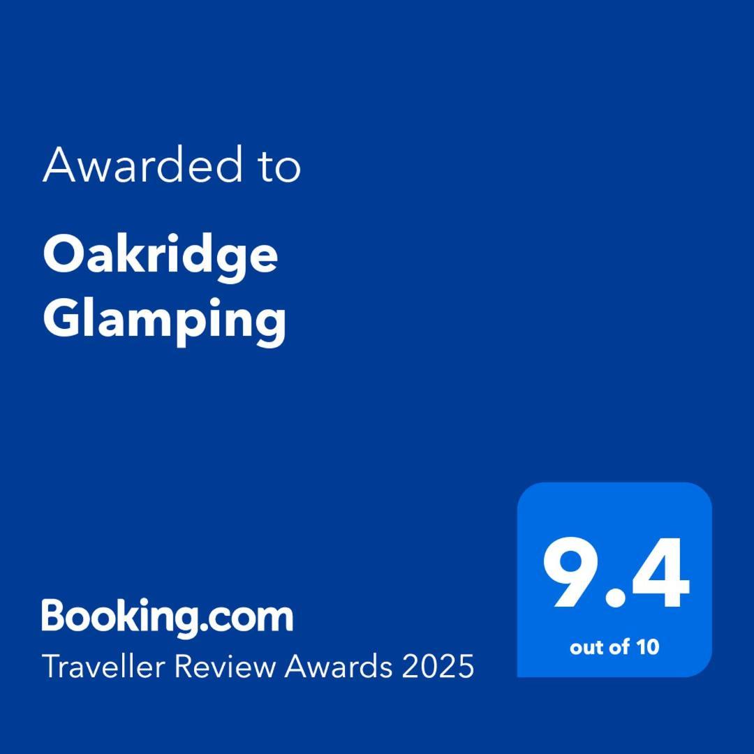 Отель Oakridge Glamping Роторуа Экстерьер фото